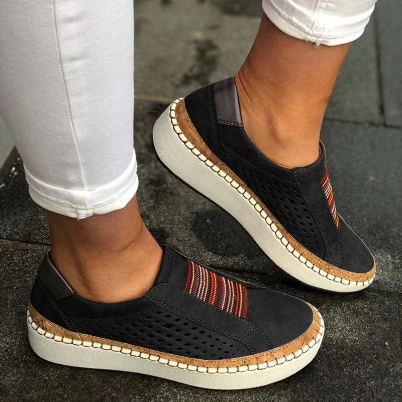 Olga | Elegante en comfortabele instap sneakers