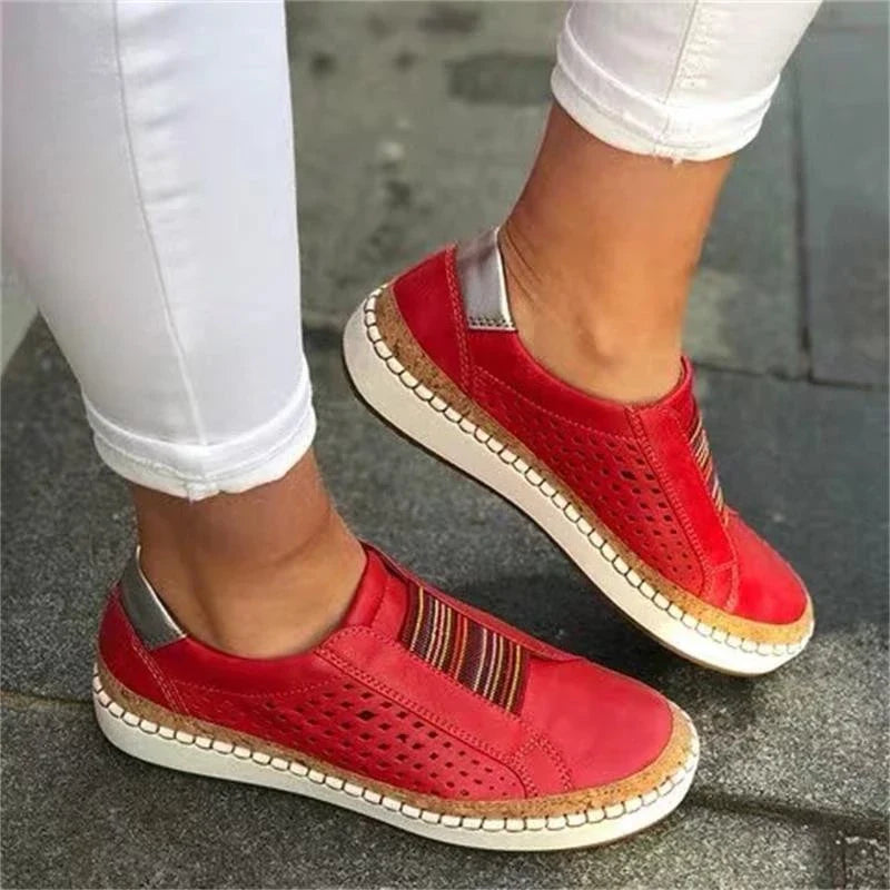 Olga | Elegante en comfortabele instap sneakers