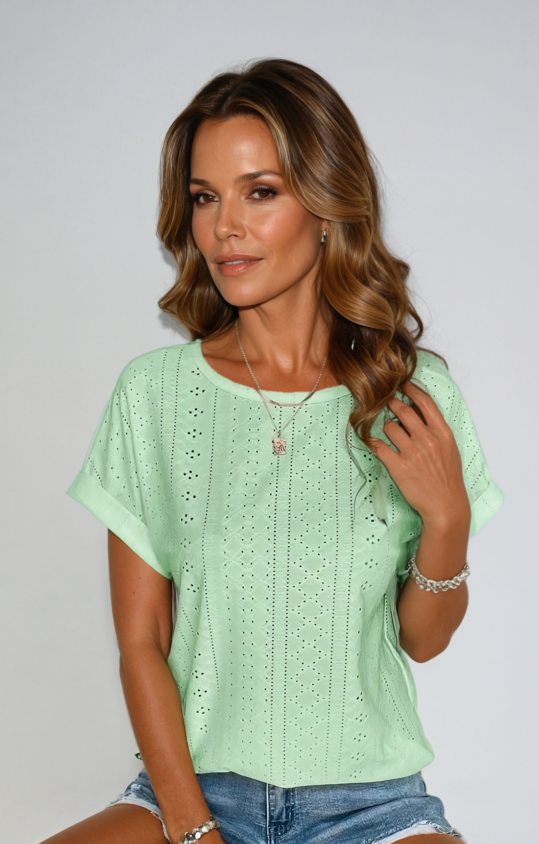 Esmee™ | Casual Ajoure Top