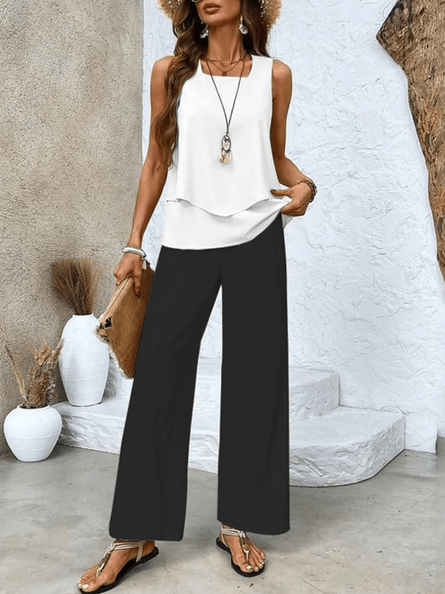 Averie™ | Serene Twee-Delige Set voor Moeiteloze Elegantie