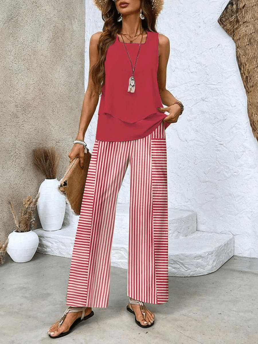 Averie™ | Serene Twee-Delige Set voor Moeiteloze Elegantie