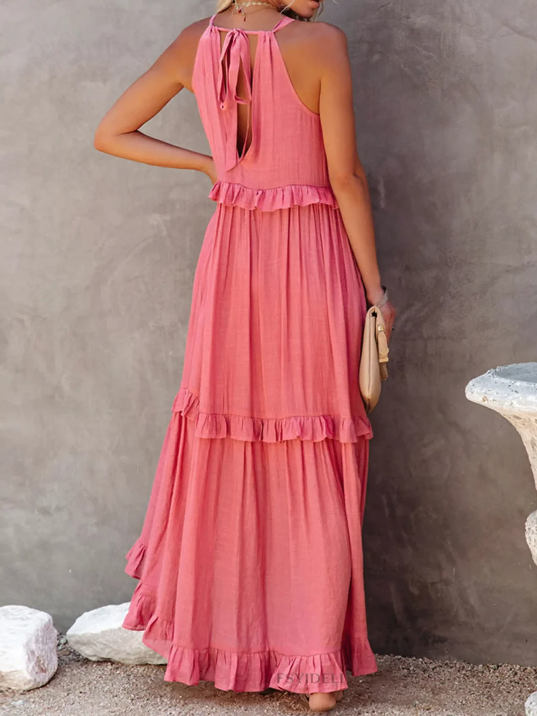 Femke | Ruffle Maxi Jurk