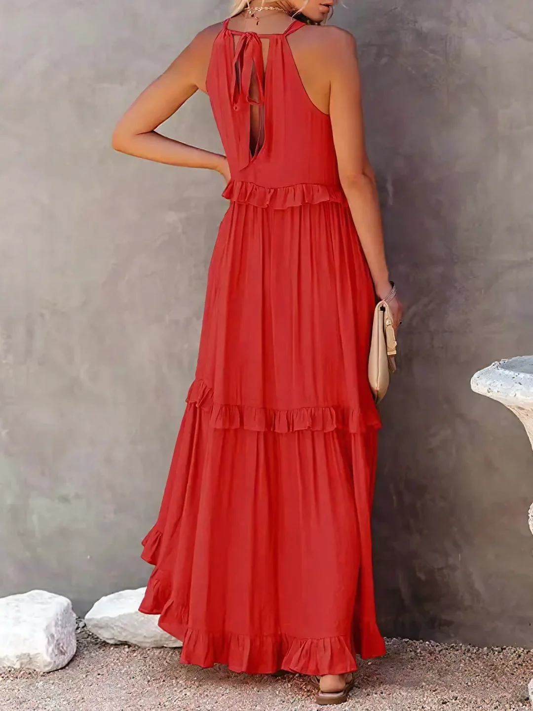 Femke | Ruffle Maxi Jurk