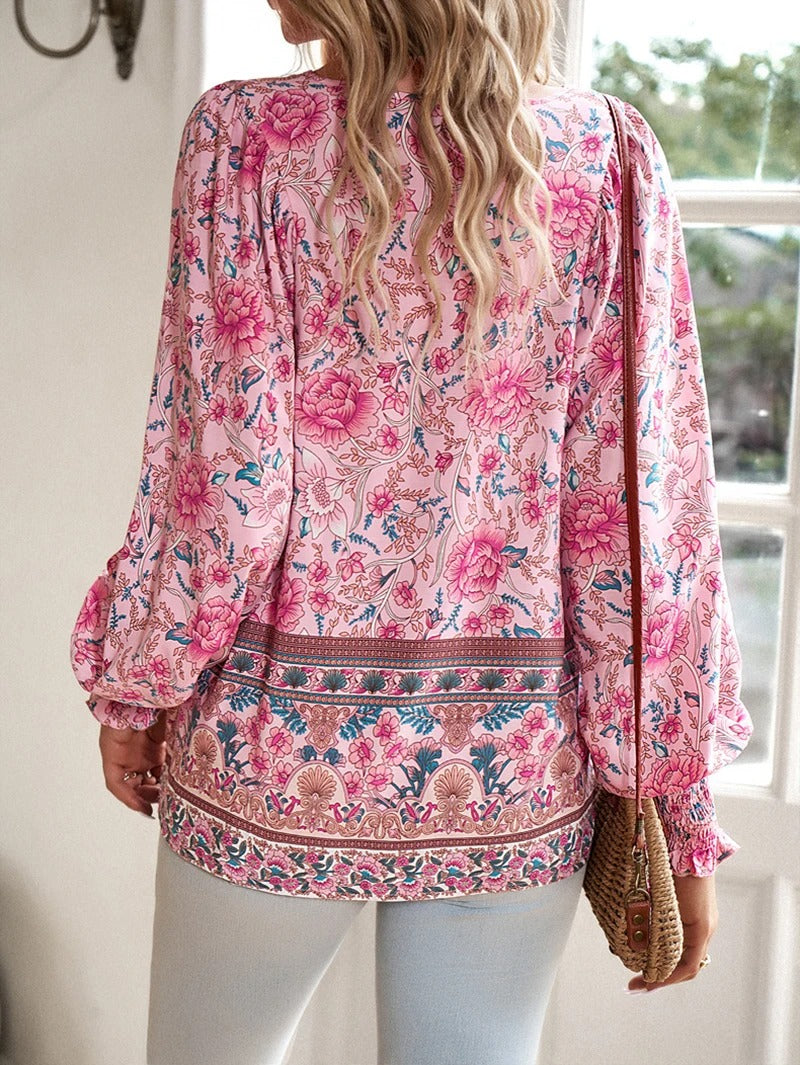 Noor™ | Zomer Gebloemde Top