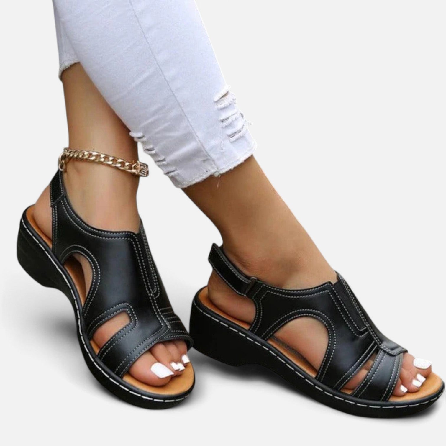 Yara™ | Gevlochten Orthopedische Sandalen
