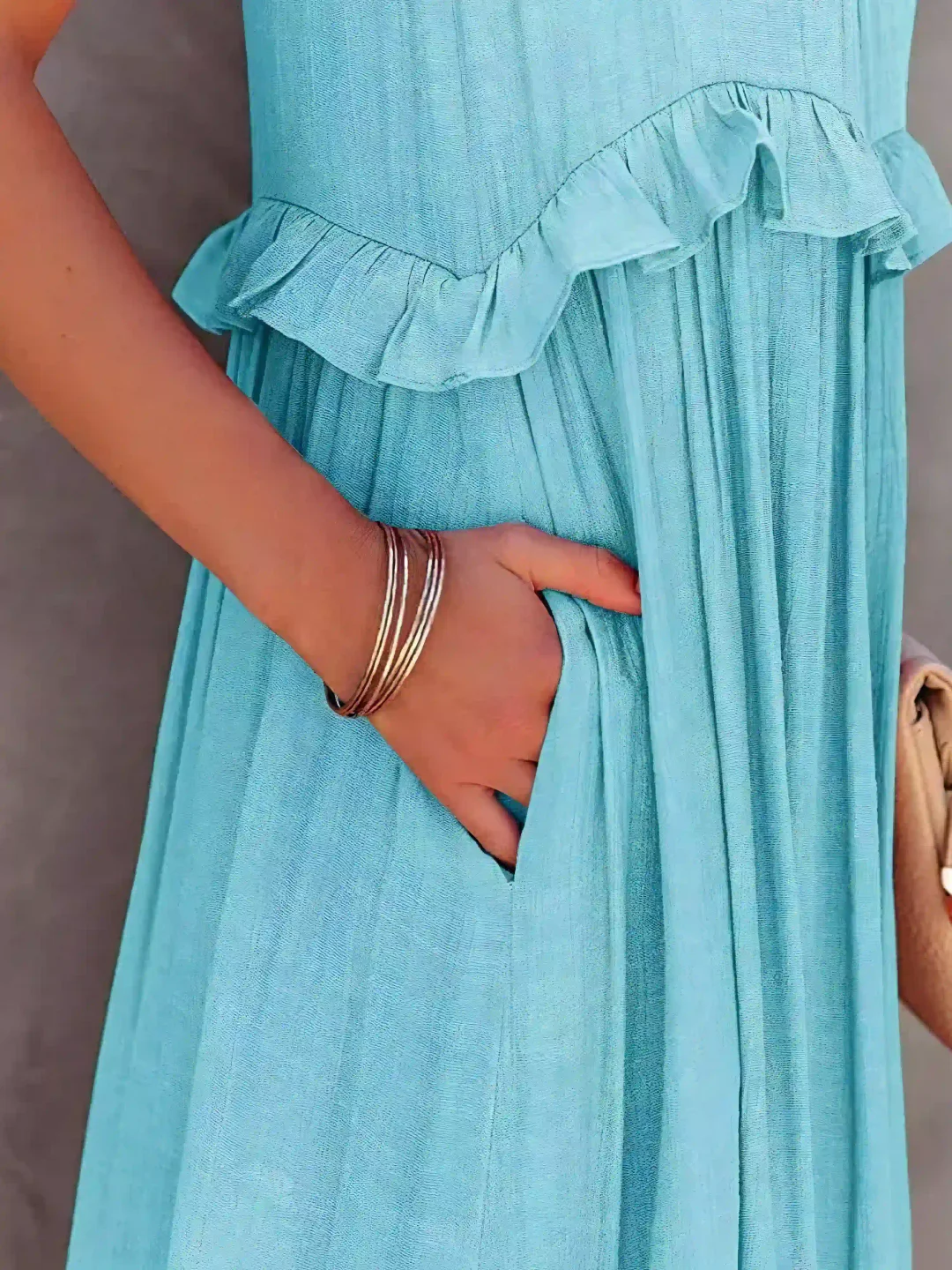 Femke | Ruffle Maxi Jurk