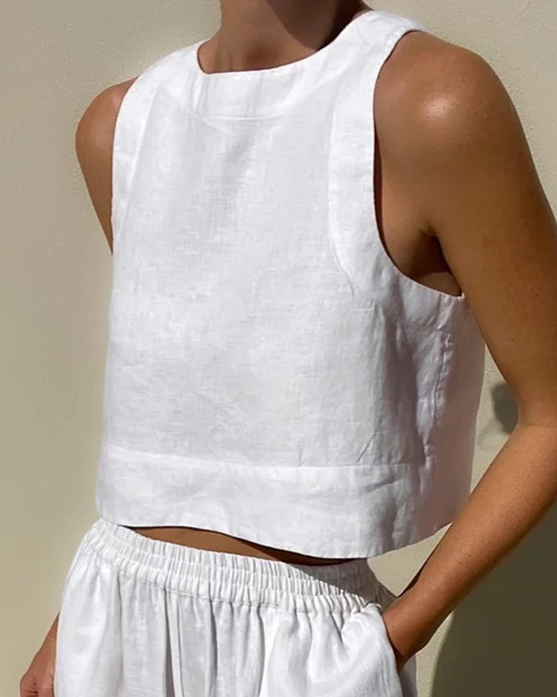 Amber | Linnen Zomer Set