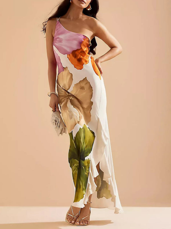 Amélie™ | Asymmetrische Maxi Jurk