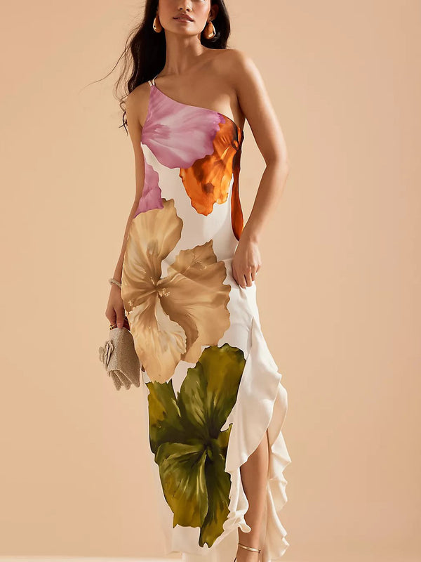 Amélie™ | Asymmetrische Maxi Jurk