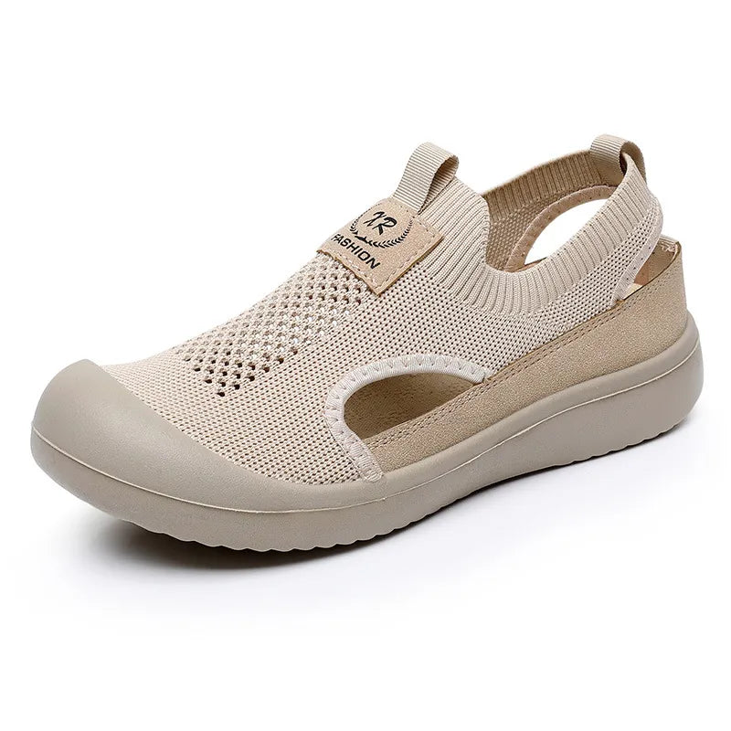 OrtoFlexi | Dames orthopedische schoenen van mesh, comfortabel en met een zachte zool