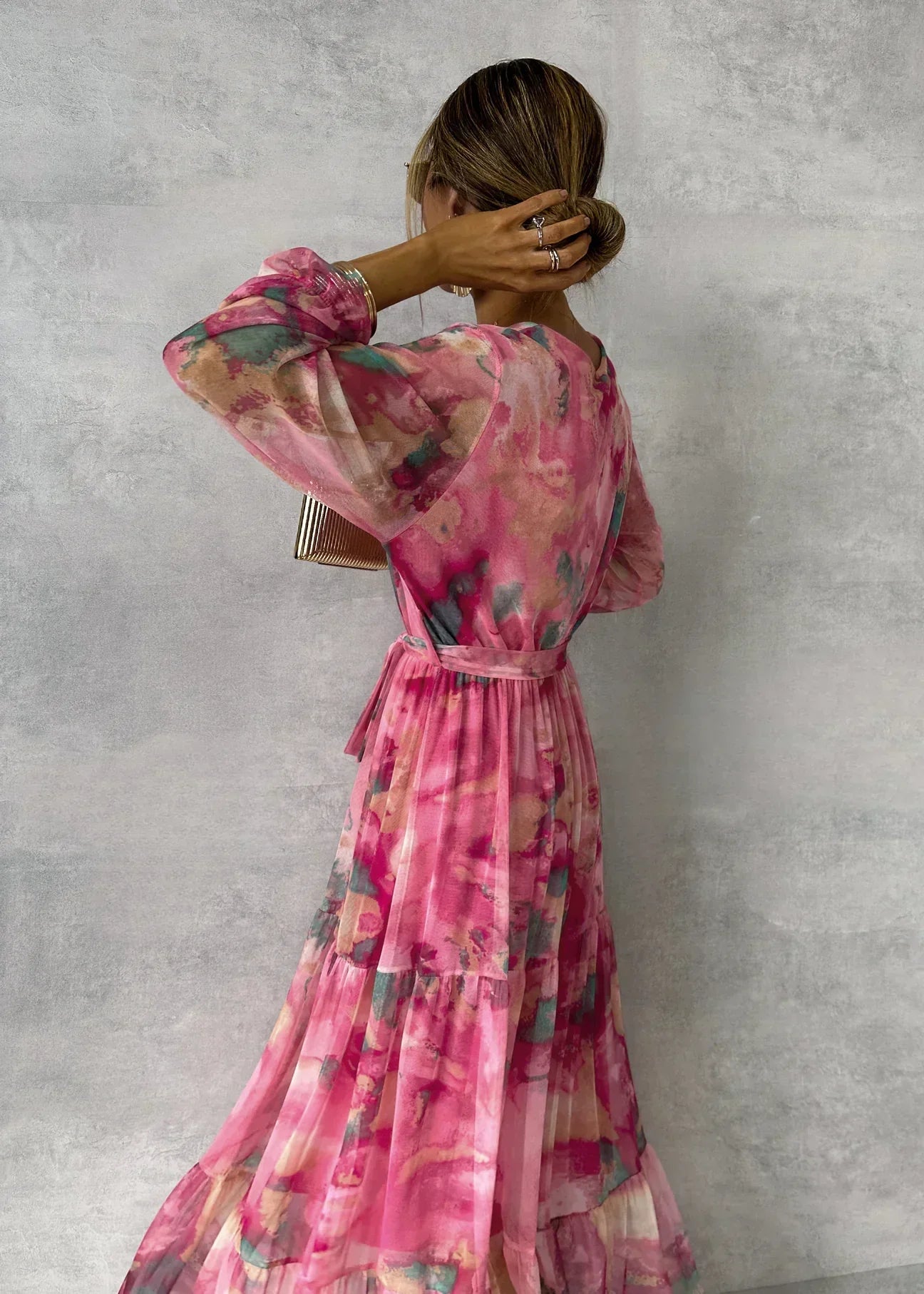 Luna – Zomerjurk met Lange Mouwen