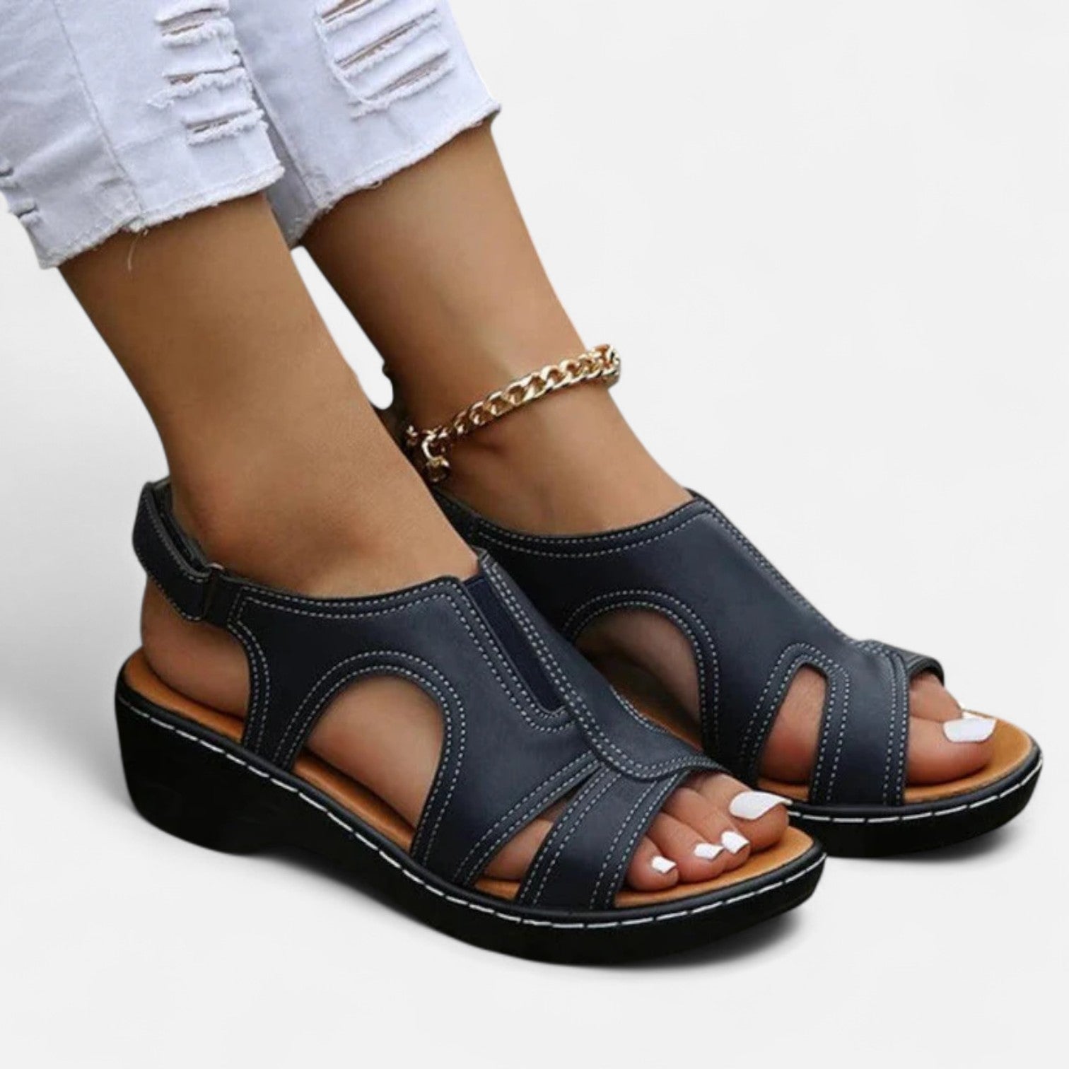 Yara™ | Gevlochten Orthopedische Sandalen