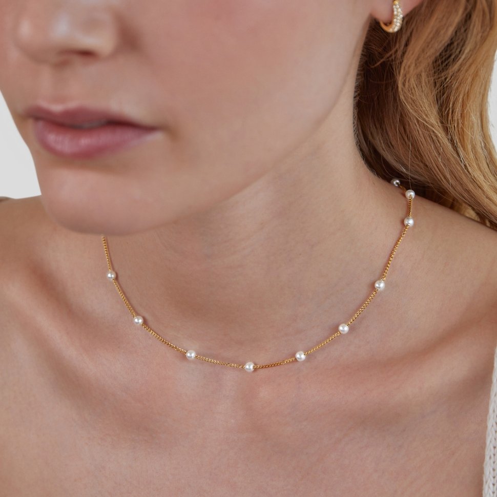 Yara™ | Collier Nura met Parel