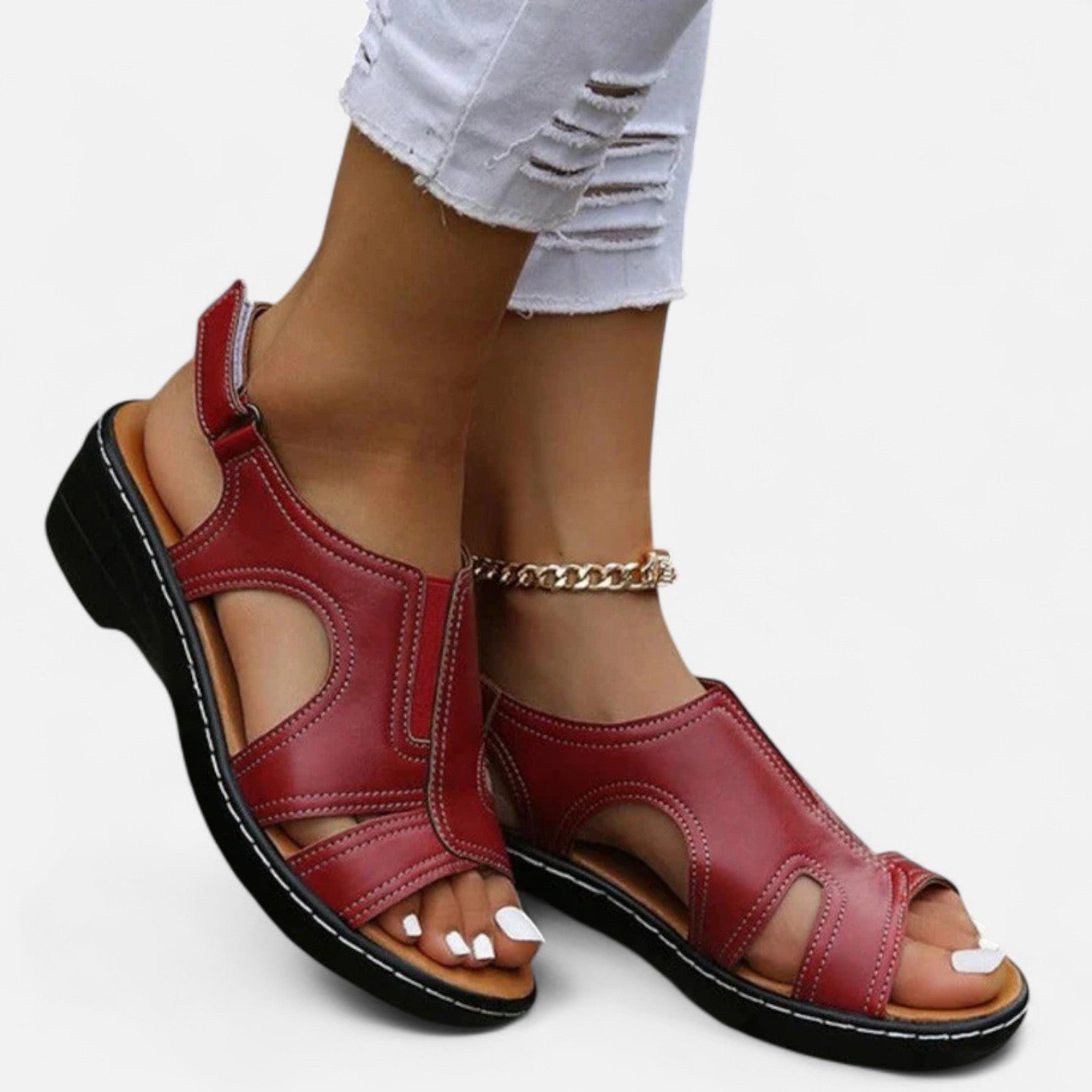 Yara™ | Gevlochten Orthopedische Sandalen