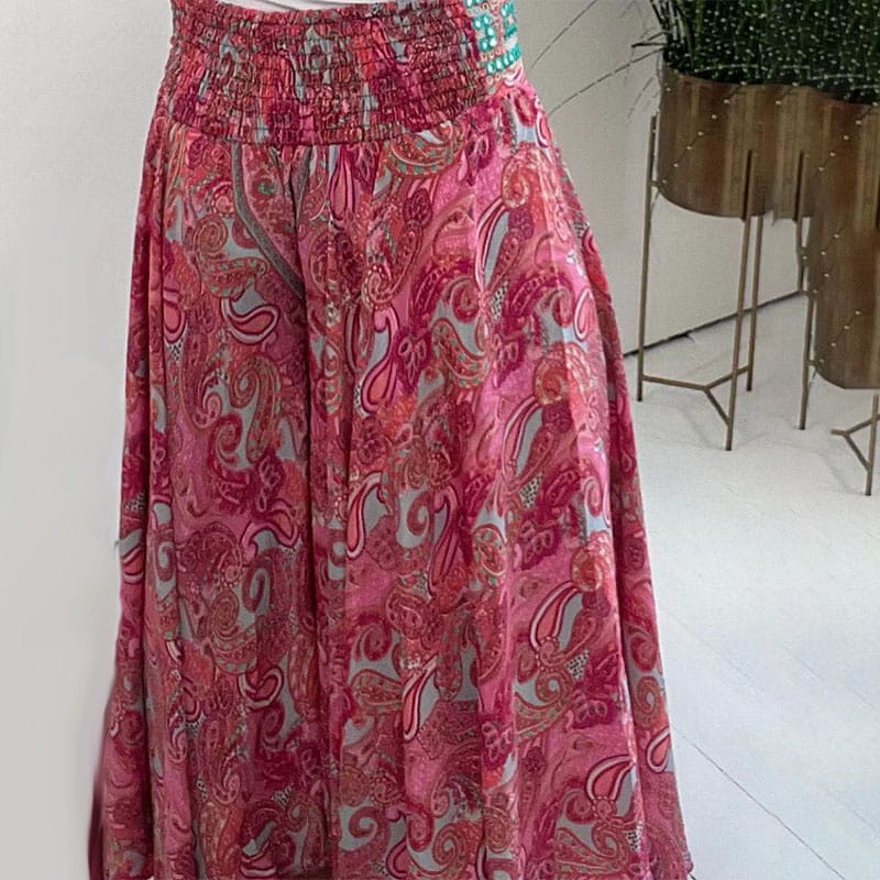 Tess| Vloeiende Boho Broeken