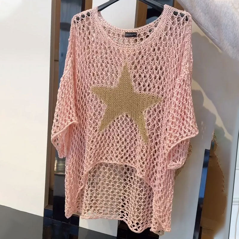 Fleur™ | Gebreide Sterren Top