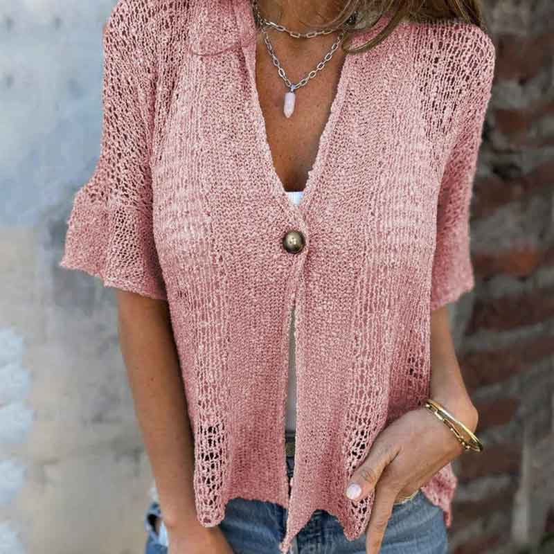 Esmee™ | Gebreid Shirt Dames