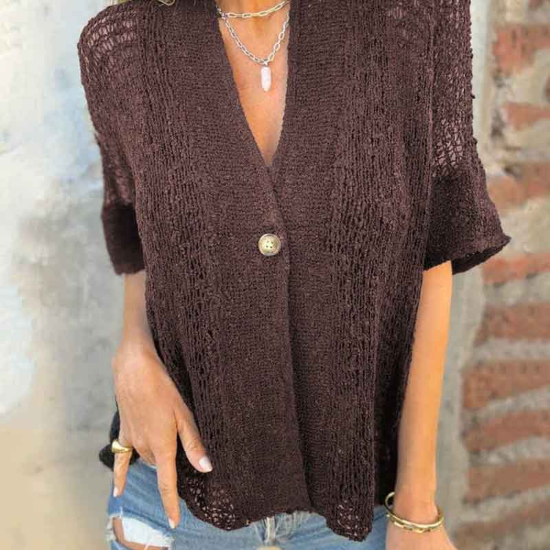 Esmee™ | Gebreid Shirt Dames