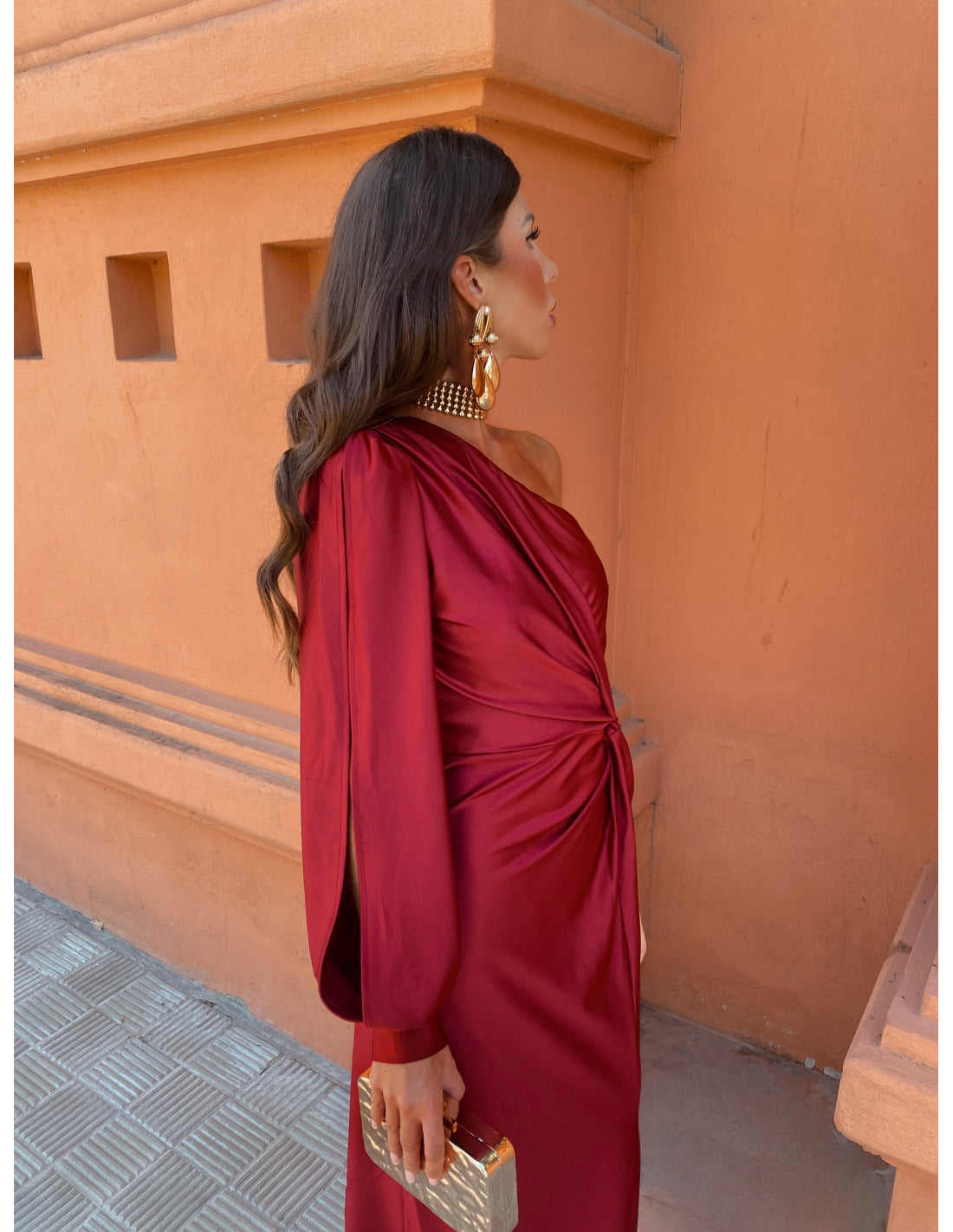 Yara™ | Één-Schouder Maxi Jurk