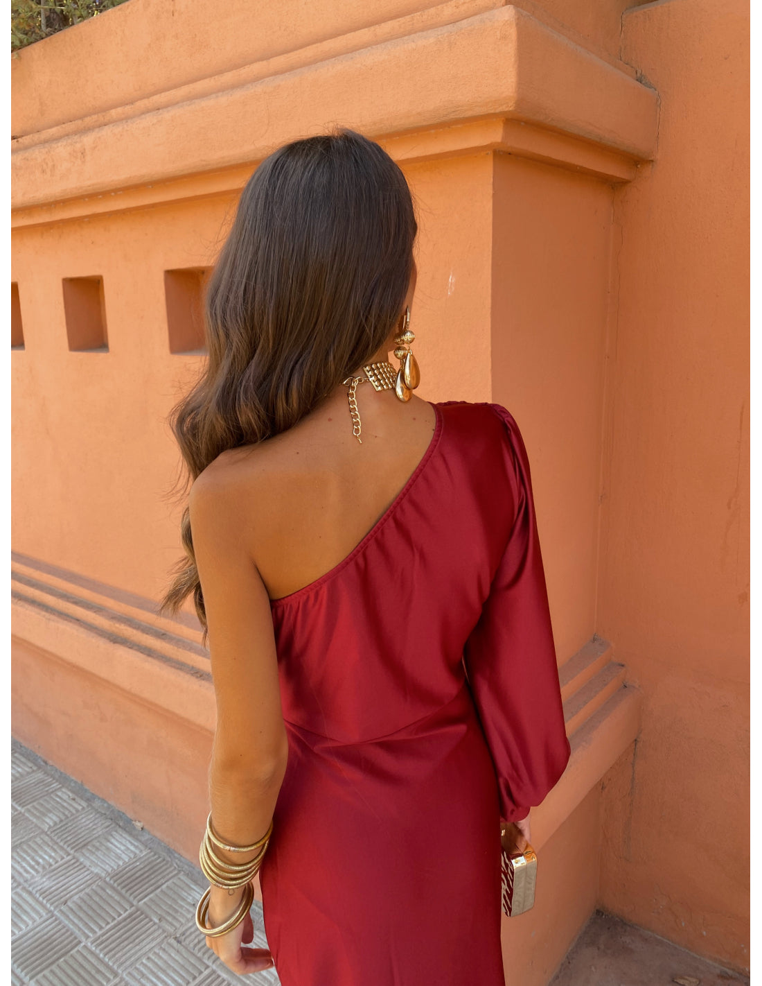 Yara™ | Één-Schouder Maxi Jurk
