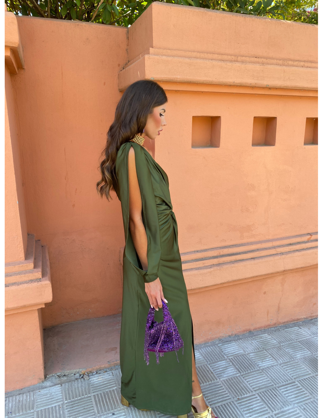 Yara™ | Één-Schouder Maxi Jurk