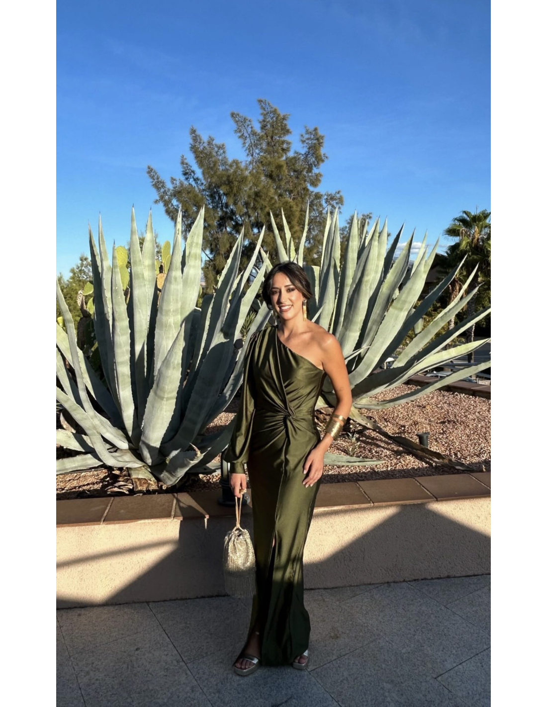 Yara™ | Één-Schouder Maxi Jurk