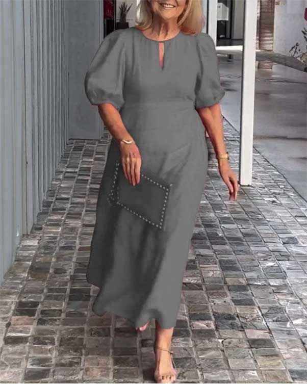 Lotte | Elegante Essentie Midi Jurk