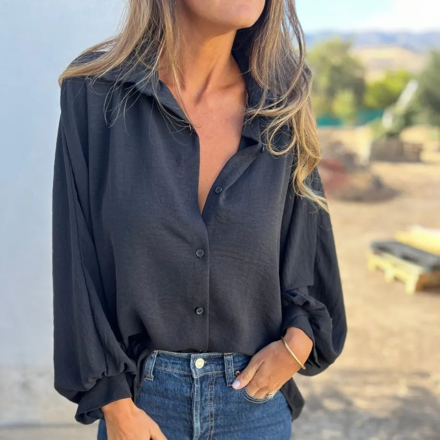 Monica™ | Elegante Oversized Blouse