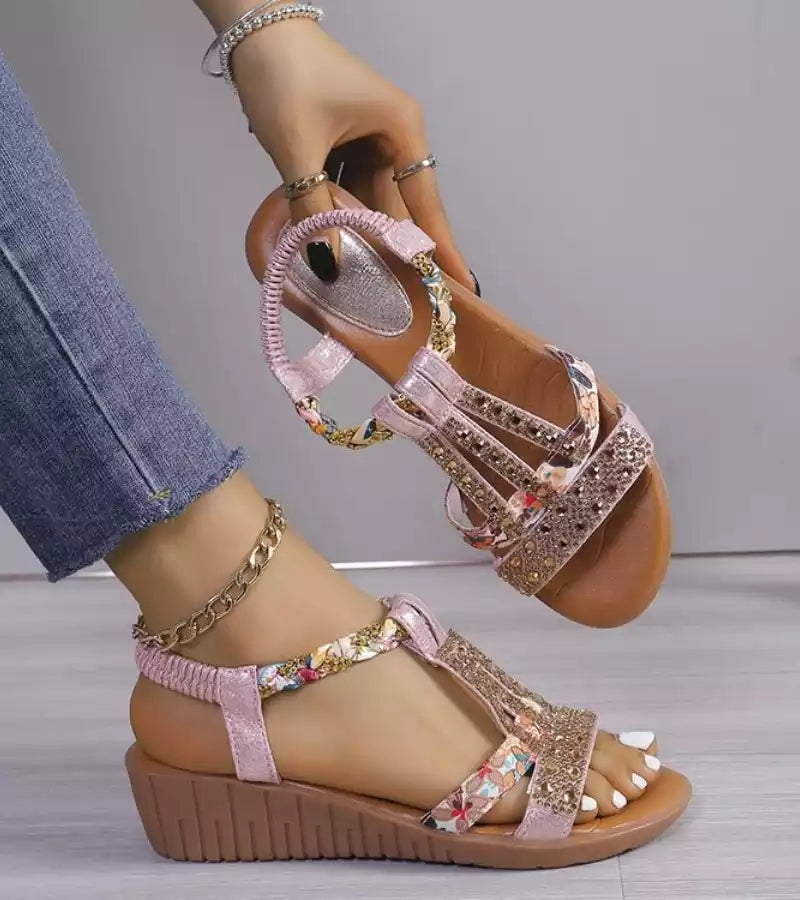 Sofie™ | Sandalen Met Dubbele Band