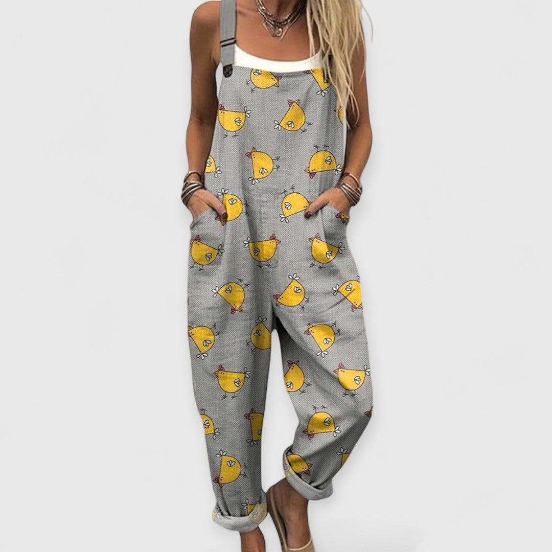 Romy™ | Comfortabele Vintage Jumpsuit