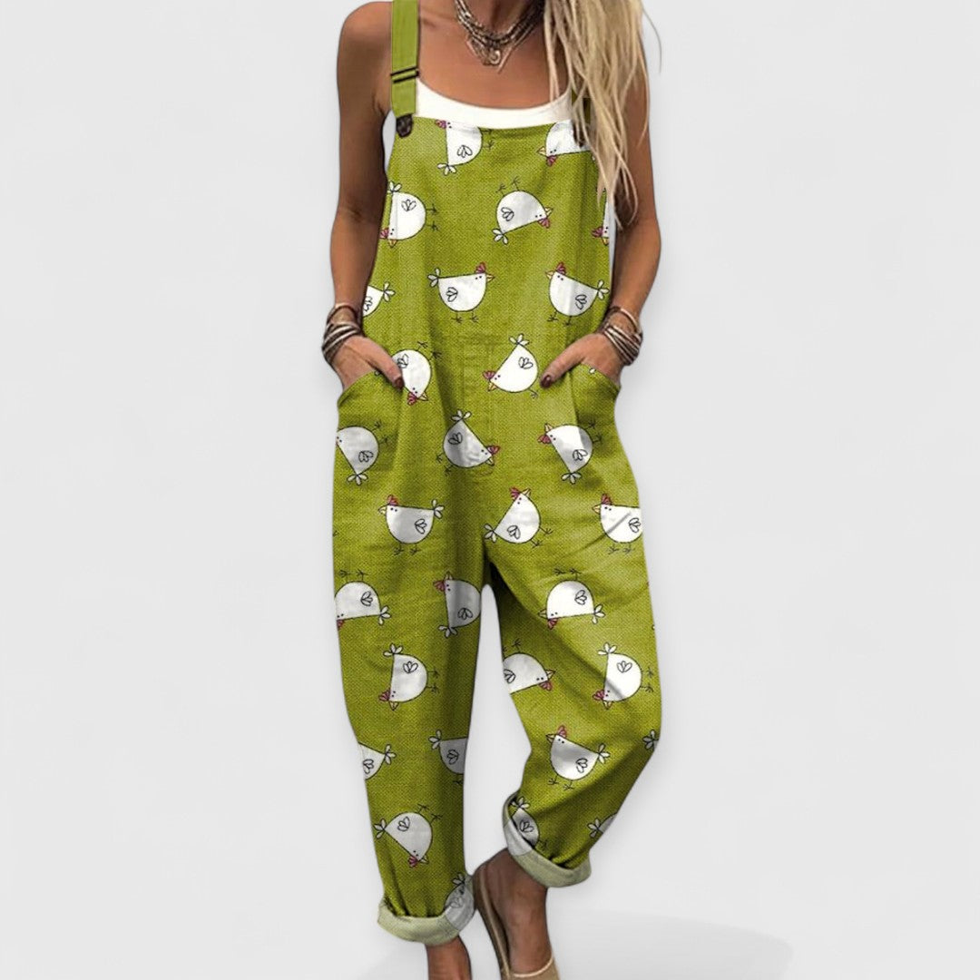 Romy™ | Comfortabele Vintage Jumpsuit