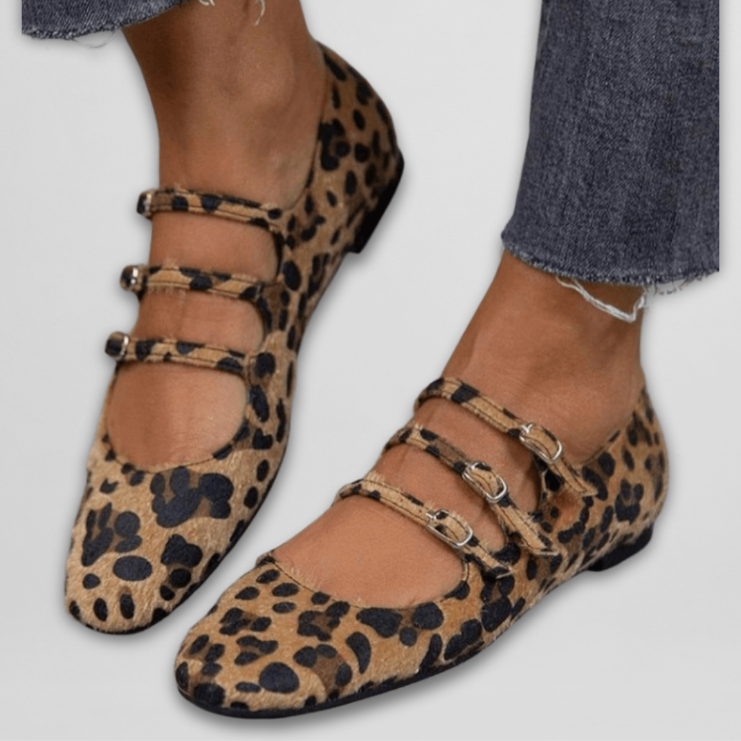 Liv™ | Dierenprint Ballerina Flats