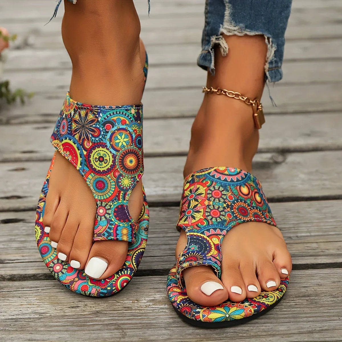Femke™ - Vintage Boheemse Sandalen