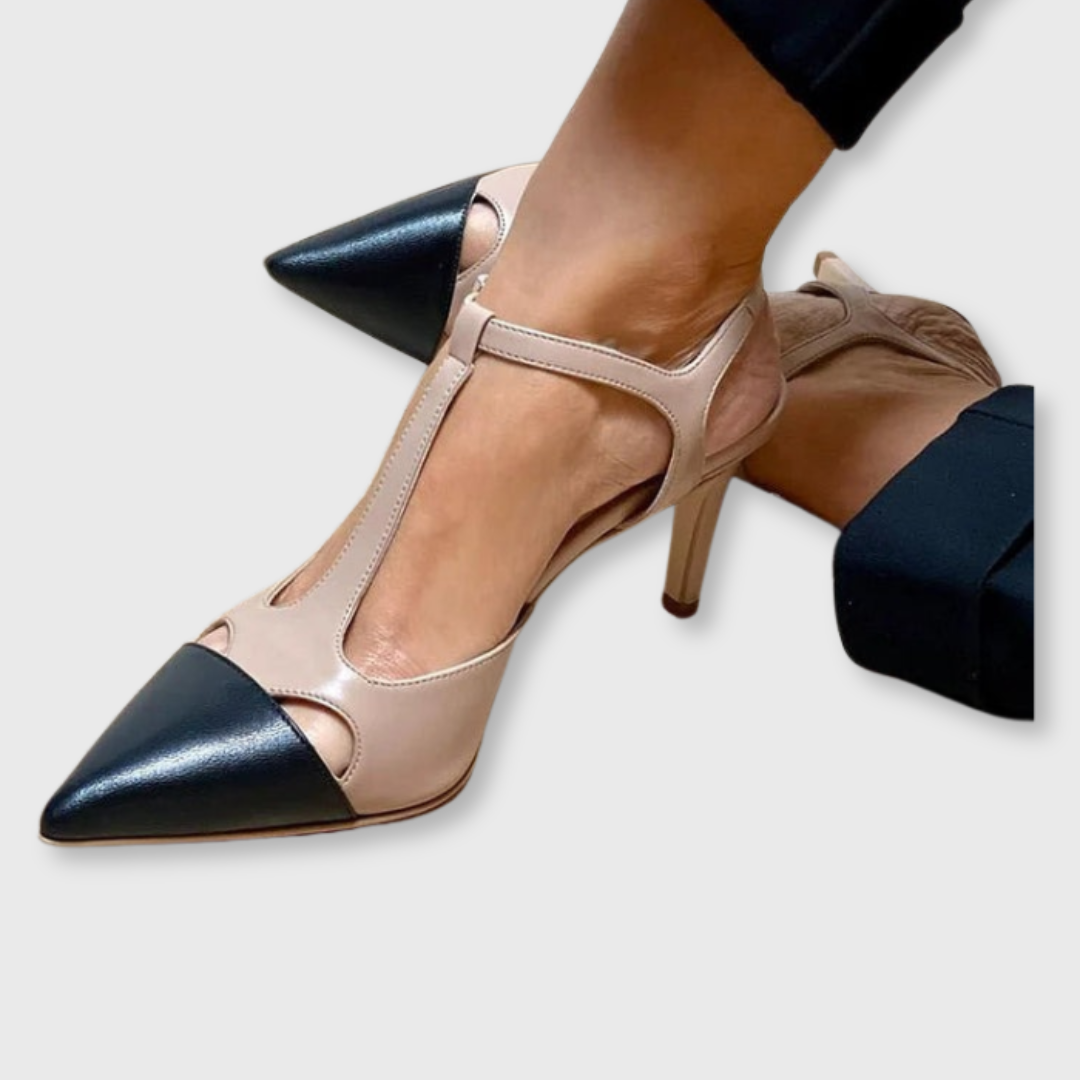 Elise™ | Bicolore Punta Pumps