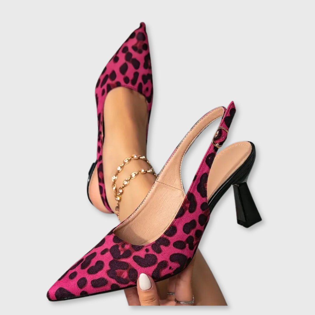 Ivy™ | Luipaard Sandalen Met Riem