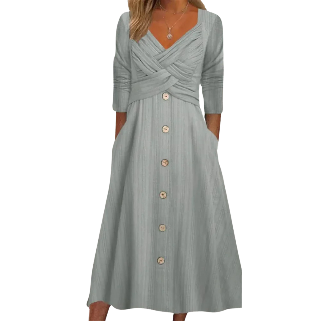 Amélie™ | Elegante Buikbedekkende Jurk