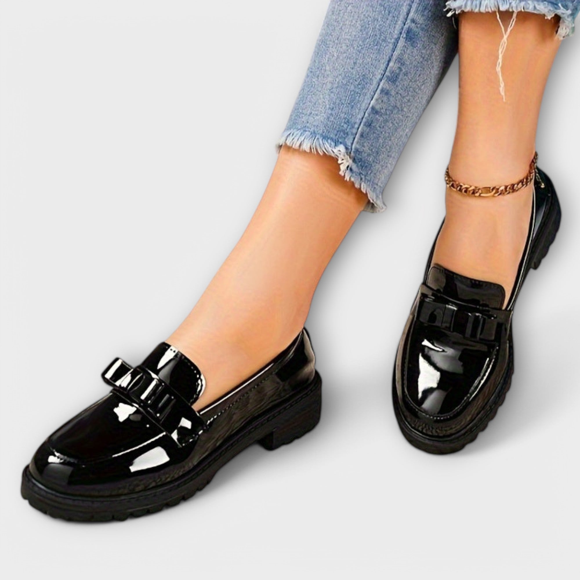 Sanne™ | School Loafer Sandaal