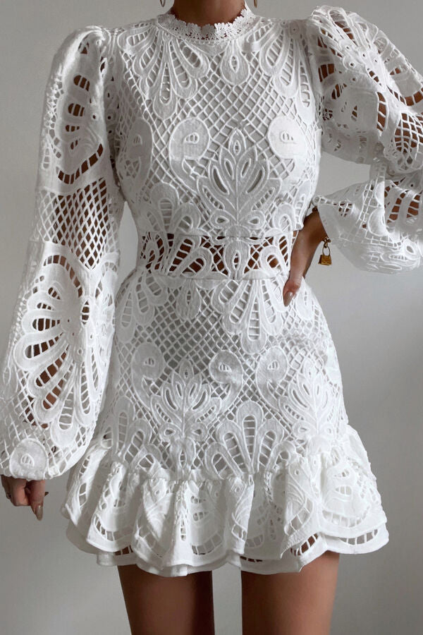 Amélie™ | Luxe Kanten Jurk