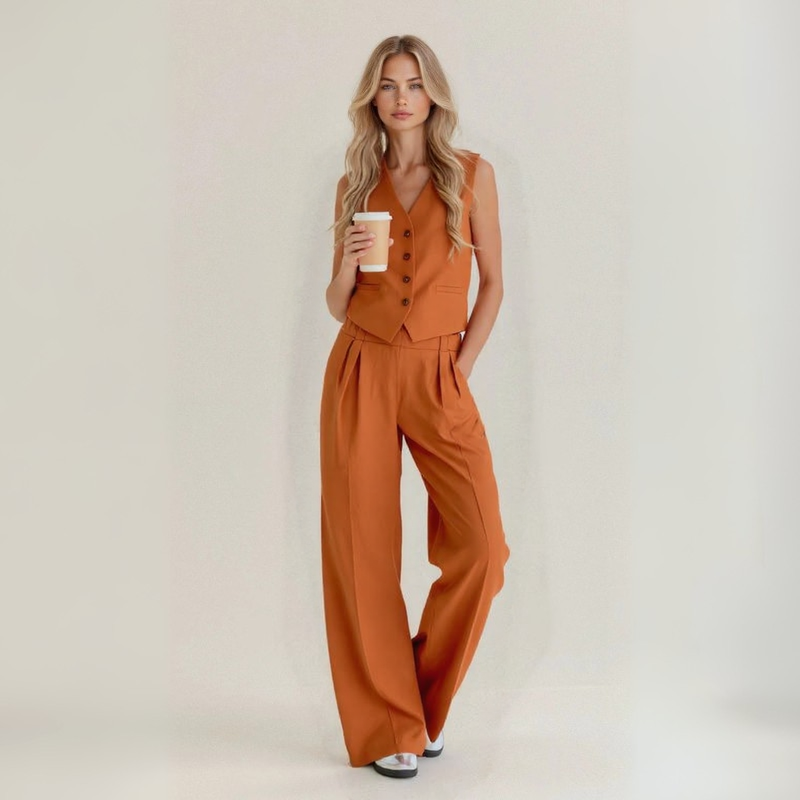 Tess™ | Linnen Zomer Vest