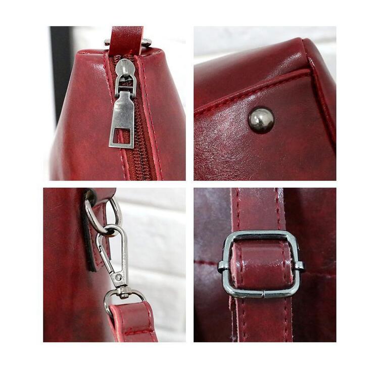 Lynn | Vintage Zachte 4-Delige Tas Set