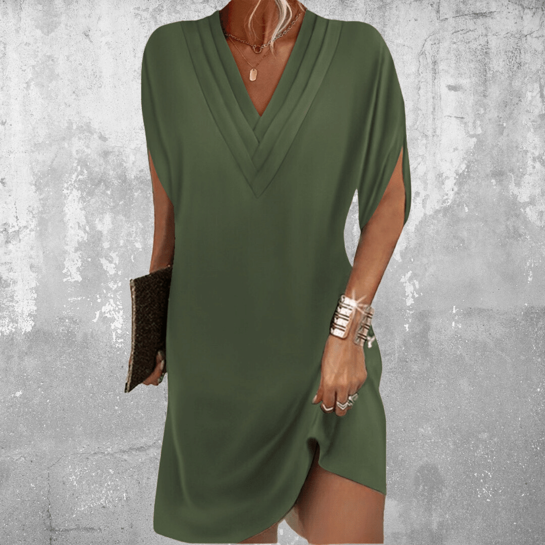 Hilde | Elegante Jurk met Buikbedekking