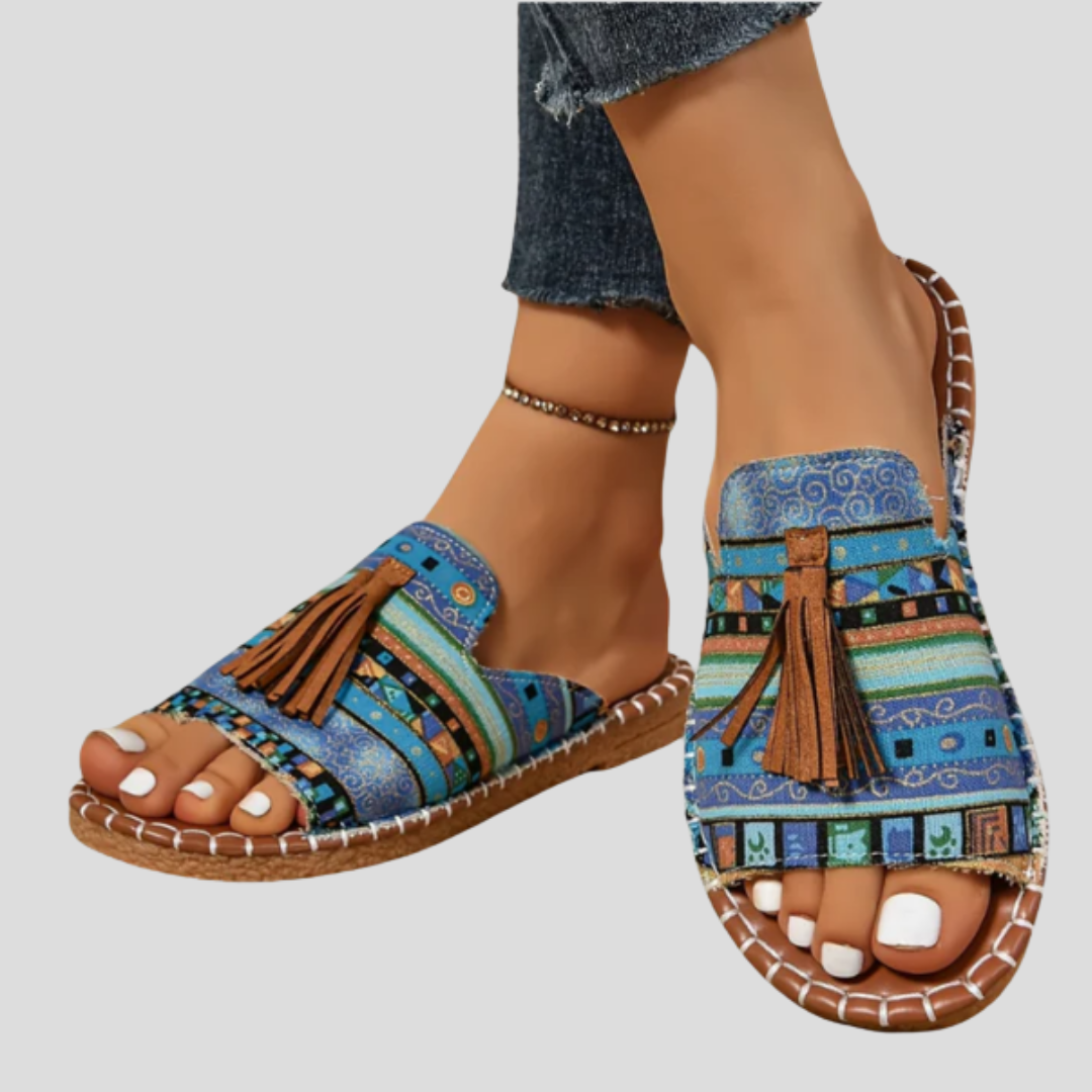 Sofie™ | Boho Franje Sandalen