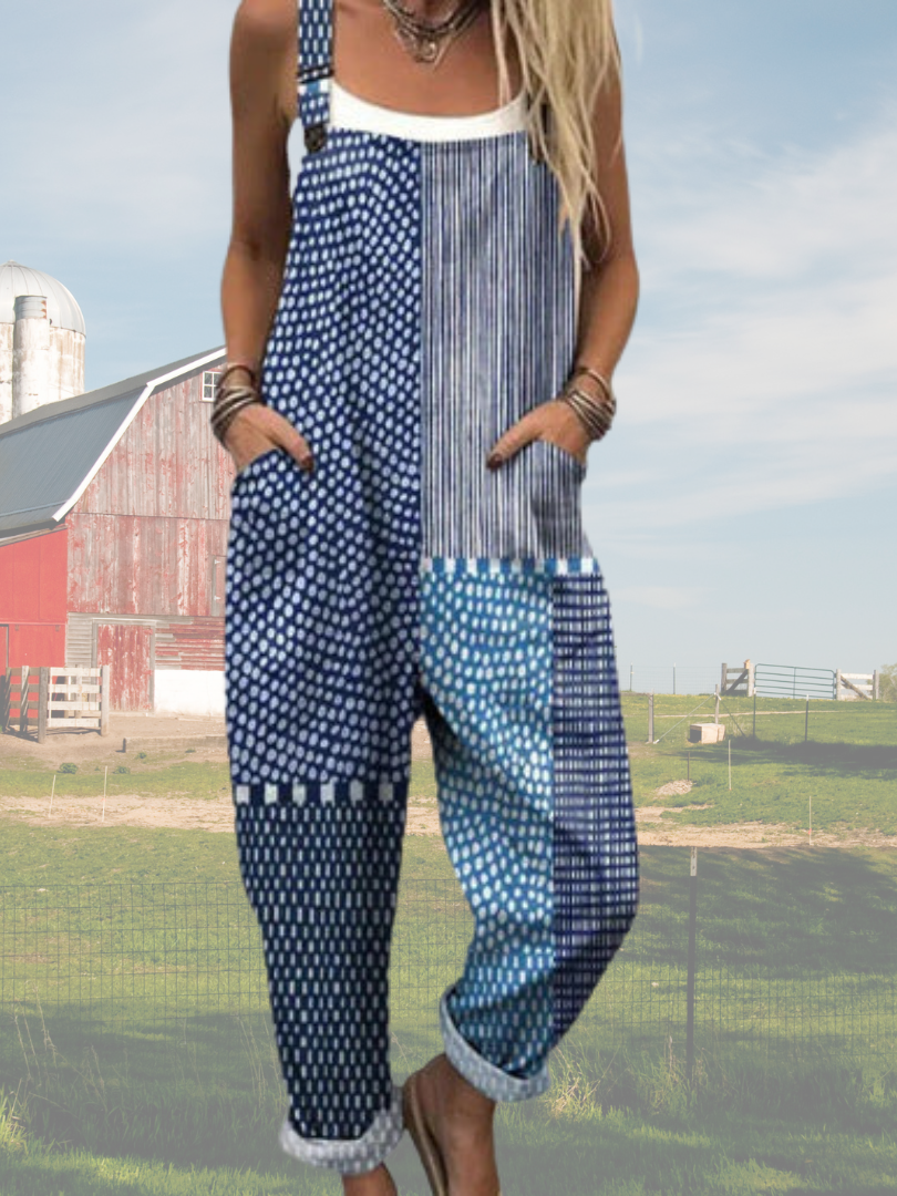 Saskia™ | Moderne Print Jumpsuit