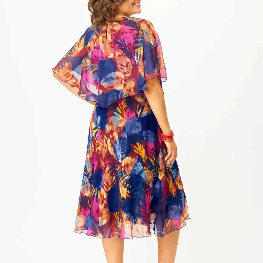 Anna | Comfortabele Chiffon Jurk