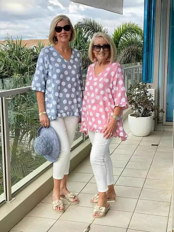 Lotte™ | Casual-Chic Top Met Patronen