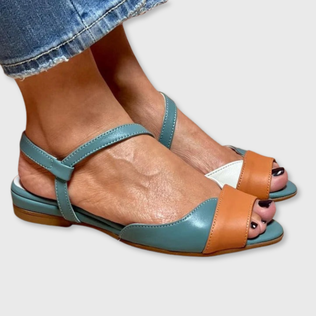 Tessa™ | Tricolour Open Sandalen