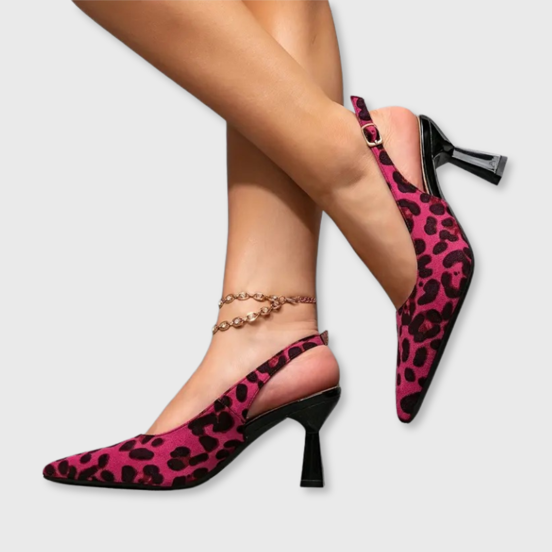 Ivy™ | Luipaard Sandalen Met Riem