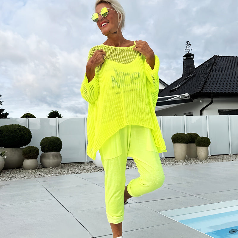 Lieke™ | Jumpsuit Met Letterprint