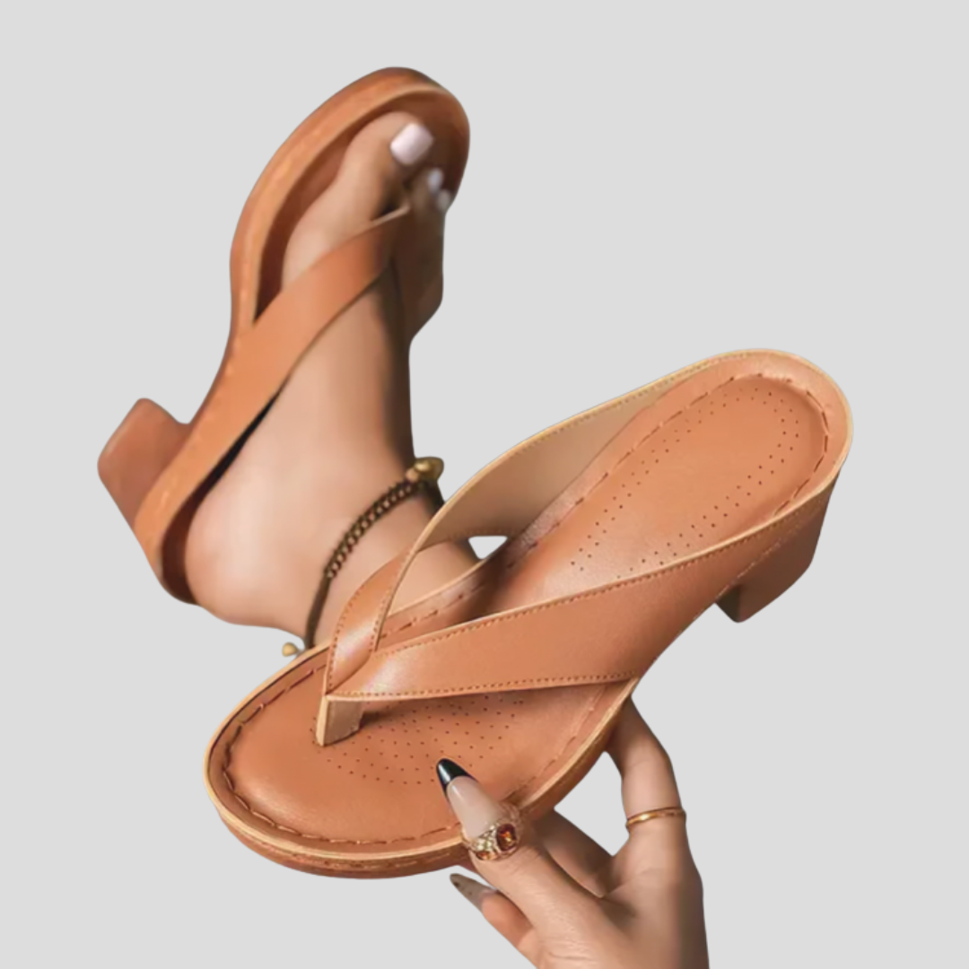 Romy™ | Ortho Slippers Met Hak