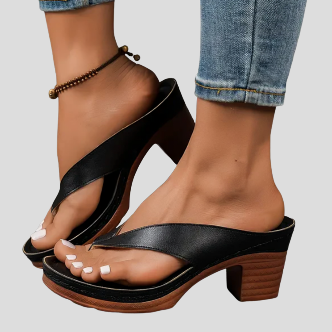 Romy™ | Ortho Slippers Met Hak